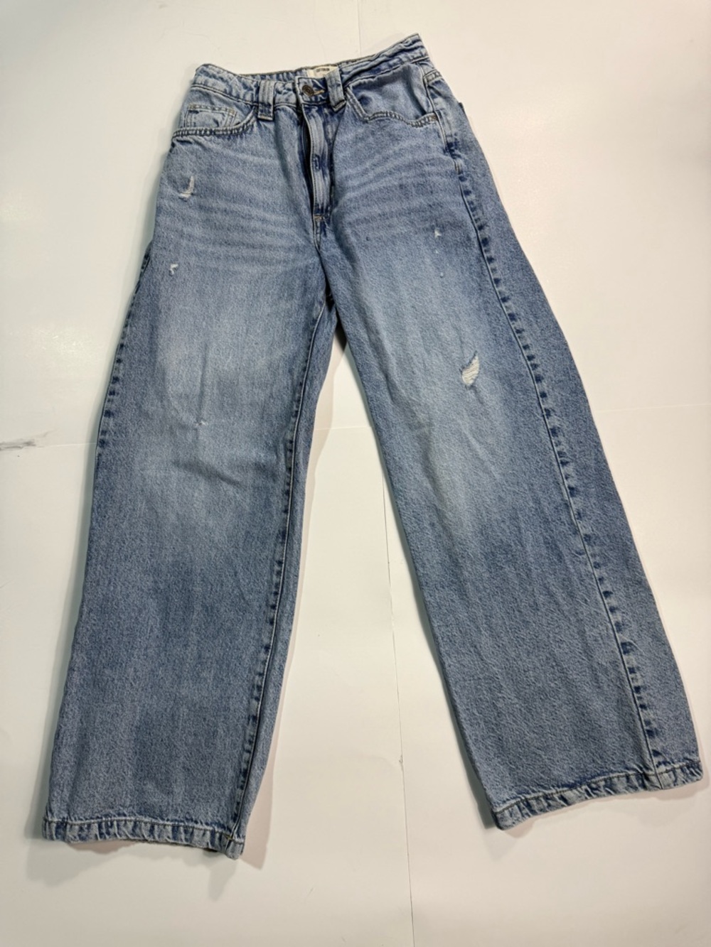Cotton On super baggy Wide Leg Distressed Jeans - Sz 24